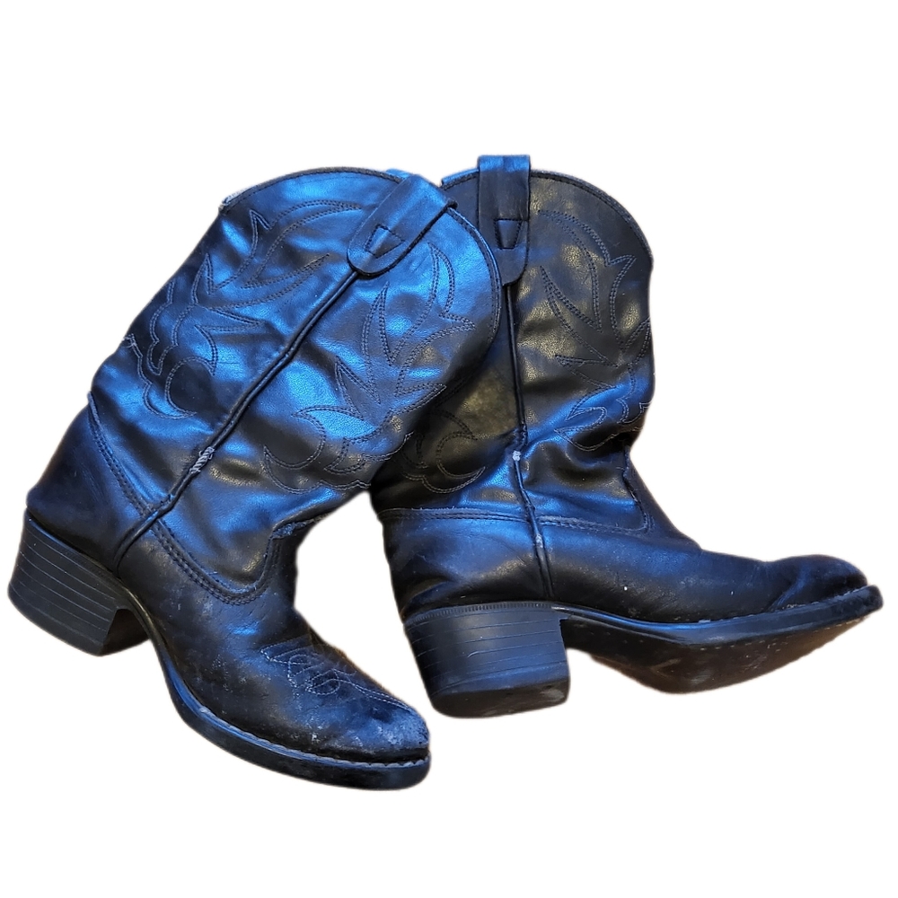 Toddler Western 10.5D Black Cowboy Boots